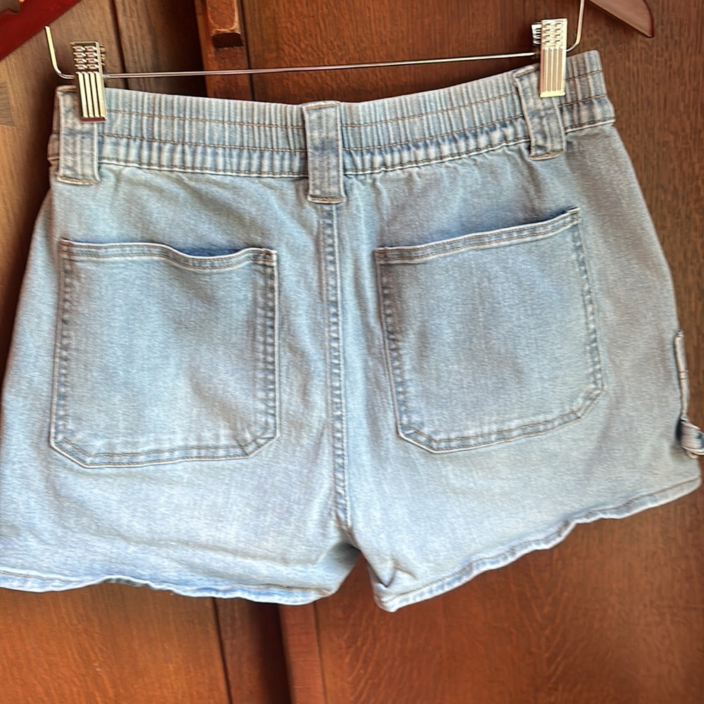 Stretchy No Boundaries Jean Shorts sz 11 junior - Picture 5 of 8